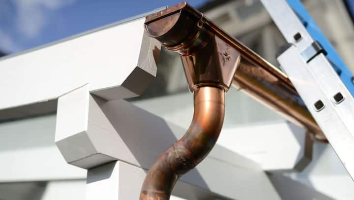 Make your property stand out with copper gutters. Contact for gutter installation in Nashville